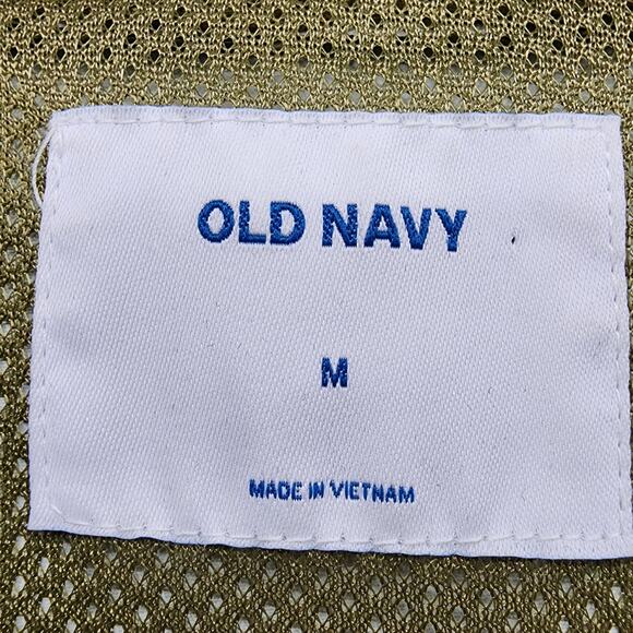 Old Navy Womens M Jurassic Green Water-Resistant Hooded Tie-Waist Trench Anorak - Picture 8 of 13